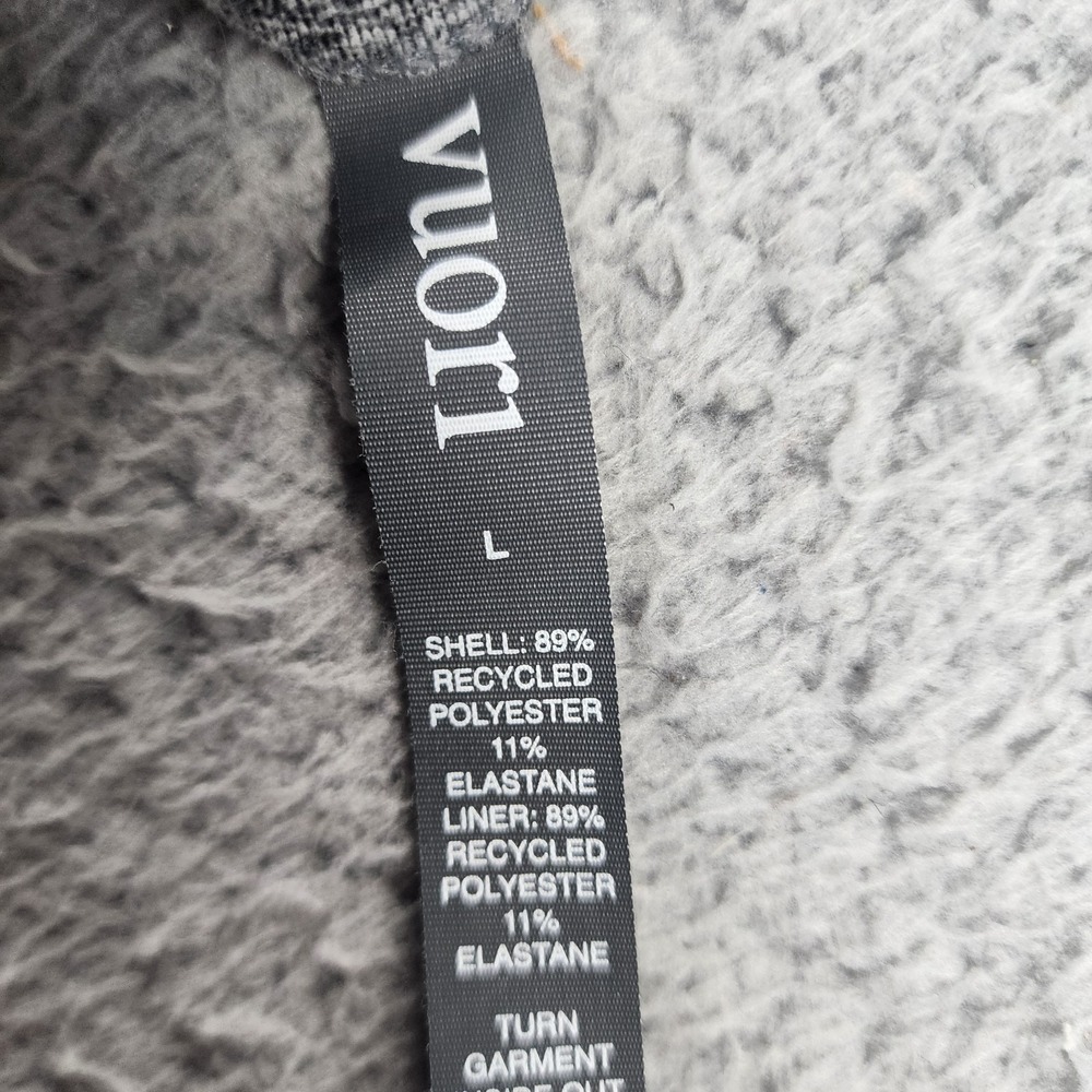 Vuori Dress Large Gray Midi Performance Stretch Padded Tennis Long Active Summer - Picture 9 of 10